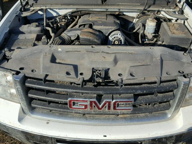 3GTP1VE00BG151257 - 2011 GMC SIERRA C15 WHITE photo 7