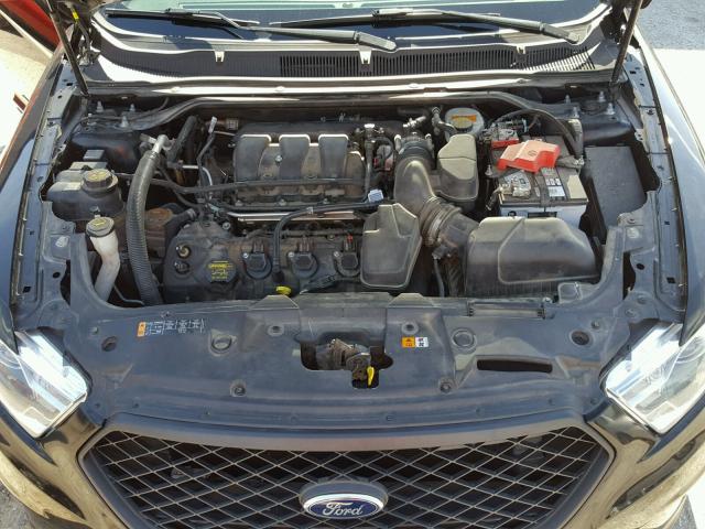 1FAHP2M83DG148754 - 2013 FORD TAURUS POL BLACK photo 7