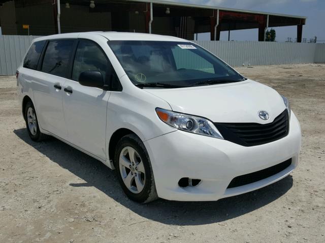 5TDZK3DC9FS576957 - 2015 TOYOTA SIENNA BAS WHITE photo 1