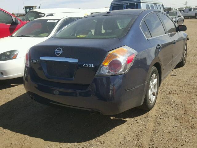 1N4AL21E89N408950 - 2009 NISSAN ALTIMA 2.5 BLUE photo 4