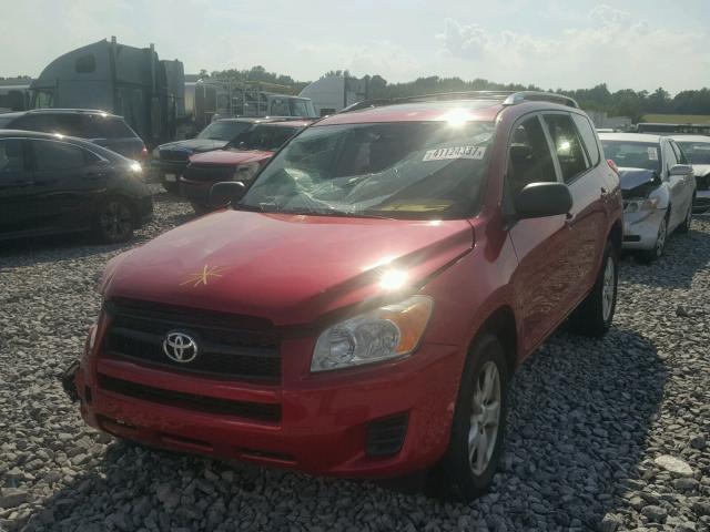 2T3ZF4DV8CW114721 - 2012 TOYOTA RAV4 RED photo 2