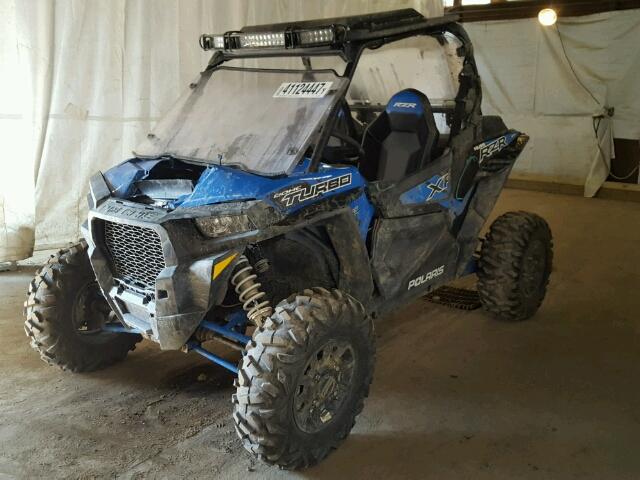 3NSVDE924HF929972 - 2017 POLARIS RZR BLUE photo 2