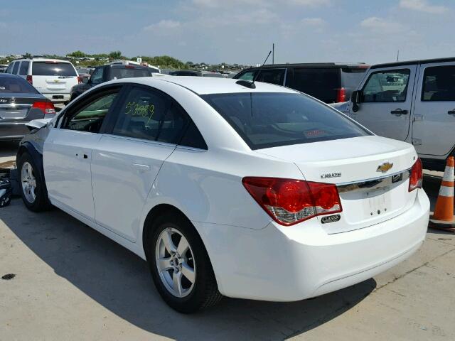 1G1PC5SB8F7206032 - 2015 CHEVROLET CRUZE LT WHITE photo 3