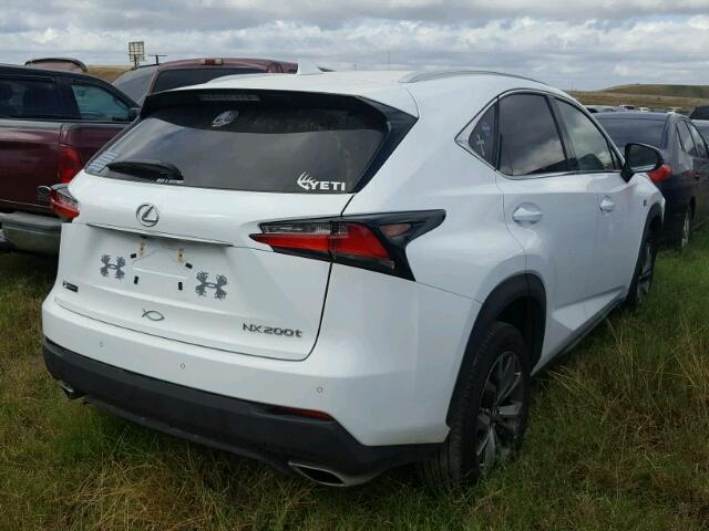 JTJYARBZ2G2048658 - 2016 LEXUS NX WHITE photo 4