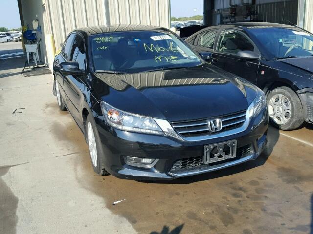 1HGCR2F80FA052826 - 2015 HONDA ACCORD EXL BLACK photo 1