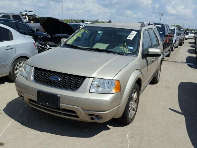 1FMDK03166GA32270 - 2006 FORD FREESTYLE BEIGE photo 2