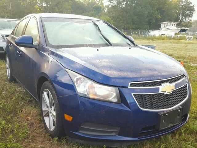 1G1PG5SC0C7141718 - 2012 CHEVROLET CRUZE BLUE photo 1