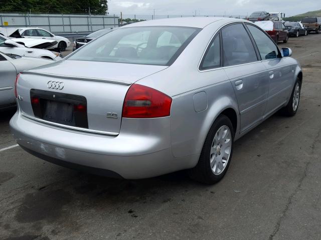 WAUEH64B31N058960 - 2001 AUDI A6 2.8 QUA SILVER photo 4