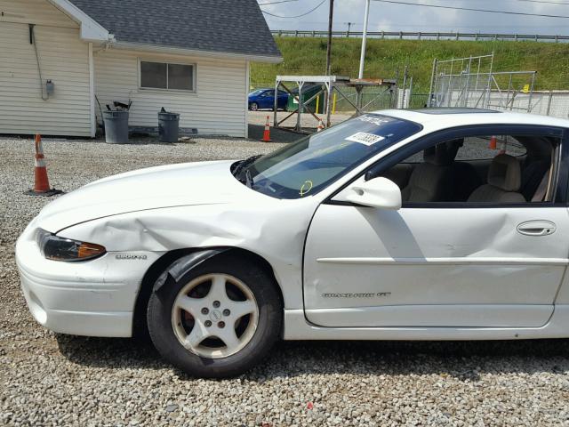 1G2WP12K3VF262064 - 1997 PONTIAC GRAND PRIX WHITE photo 9