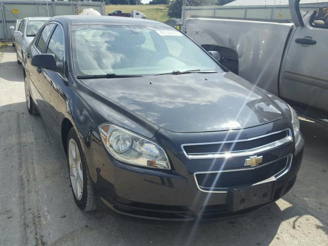 1G1ZB5EB5AF102751 - 2010 CHEVROLET MALIBU LS BLACK photo 1