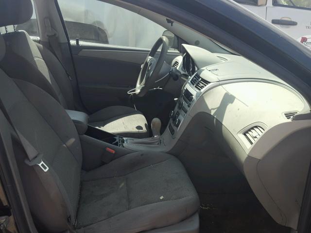1G1ZB5EB5AF102751 - 2010 CHEVROLET MALIBU LS BLACK photo 5