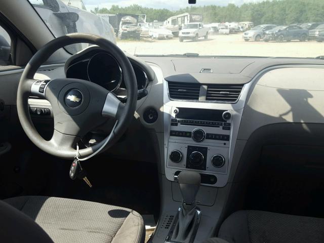 1G1ZB5EB5AF102751 - 2010 CHEVROLET MALIBU LS BLACK photo 9