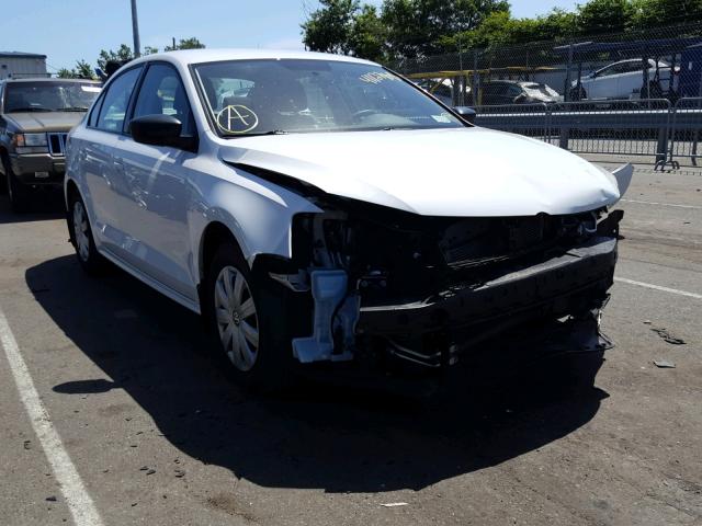 3VW2K7AJ6FM412557 - 2015 VOLKSWAGEN JETTA BASE 白色 照片 1