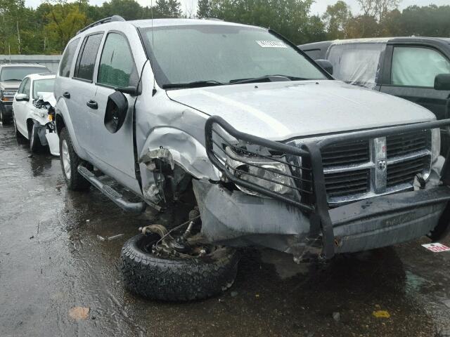 1D8HB38N18F104652 - 2008 DODGE DURANGO BLACK photo 1