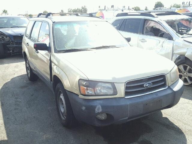 JF1SG63604H758909 - 2004 SUBARU FORESTER 2 GOLD photo 1