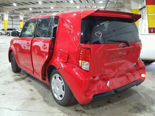 JTLZE4FE9EJ062263 - 2014 TOYOTA SCION XB RED photo 3