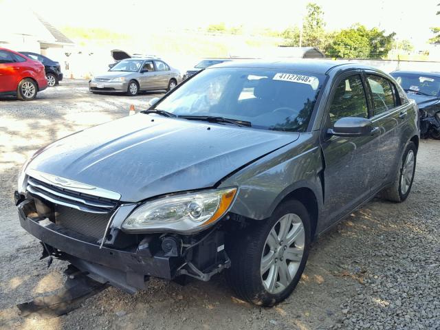 1C3CCBBB9CN267633 - 2012 CHRYSLER 200 TOURIN GRAY photo 2