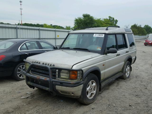 SALTY1240XA902785 - 1999 LAND ROVER DISCOVERY BEIGE photo 2