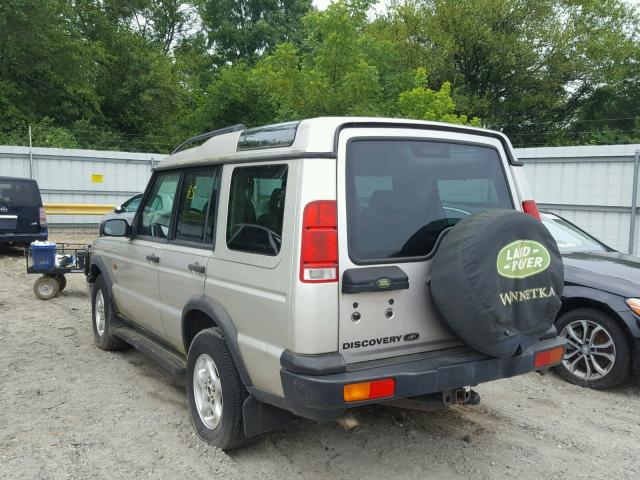 SALTY1240XA902785 - 1999 LAND ROVER DISCOVERY BEIGE photo 3
