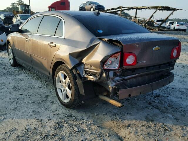 1G1ZB5E01CF146361 - 2012 CHEVROLET MALIBU LS Золотий фото 3