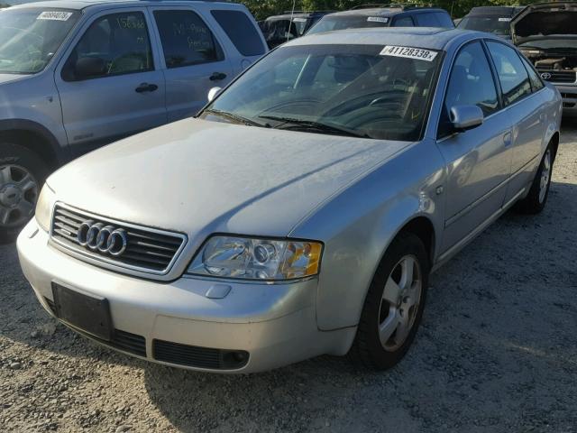 WAUED64B41N102959 - 2001 AUDI A6 2.7T QU GRAY photo 2