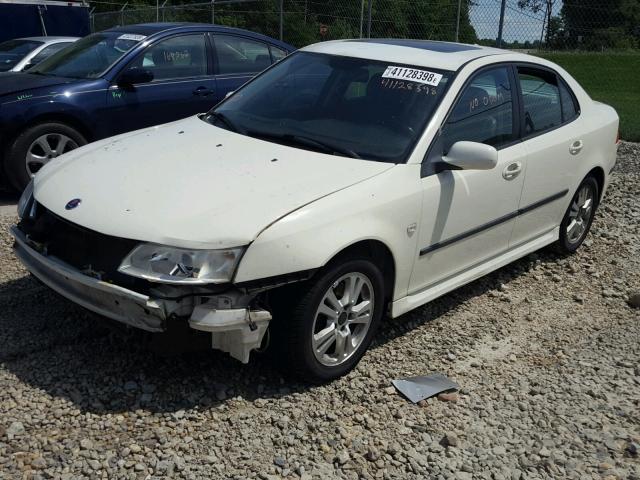 YS3FD45Y761019452 - 2006 SAAB 9-3 BASE WHITE photo 2