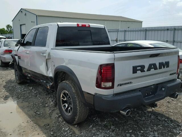 1C6RR7YT0HS724993 - 2017 RAM 1500 REBEL ვერცხლისფერი ფოტო 3