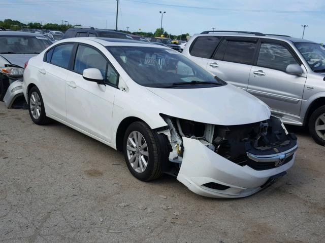 2HGFB2F91CH505343 - 2012 HONDA CIVIC EXL 白色 照片 1