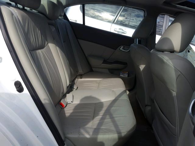2HGFB2F91CH505343 - 2012 HONDA CIVIC EXL 白色 照片 6