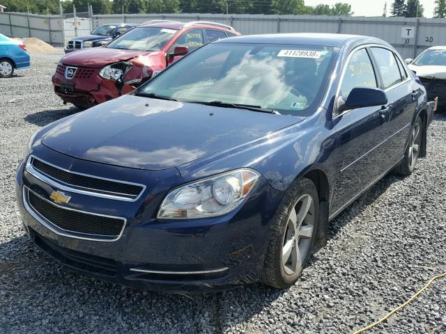 1G1ZC5E15BF262957 - 2011 CHEVROLET MALIBU 1LT 蓝色 照片 2