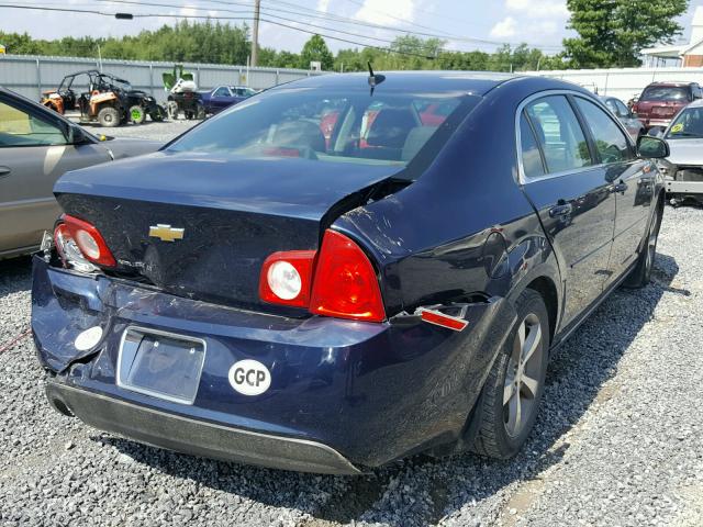 1G1ZC5E15BF262957 - 2011 CHEVROLET MALIBU 1LT 蓝色 照片 4
