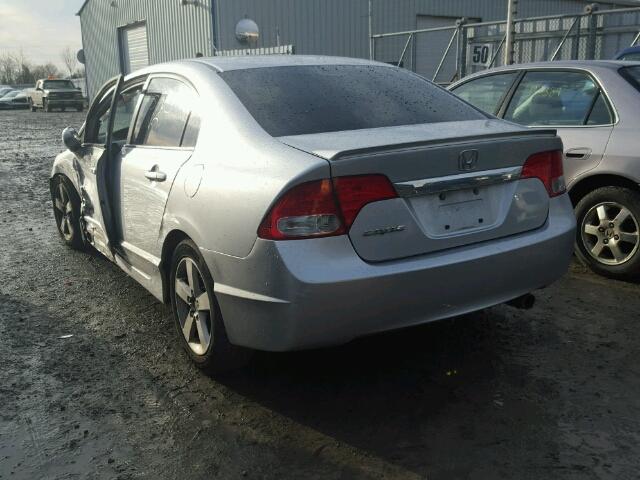 2HGFA1F64AH046339 - 2010 HONDA CIVIC SILVER photo 3