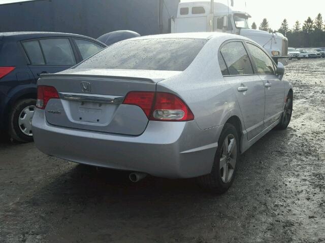 2HGFA1F64AH046339 - 2010 HONDA CIVIC SILVER photo 4