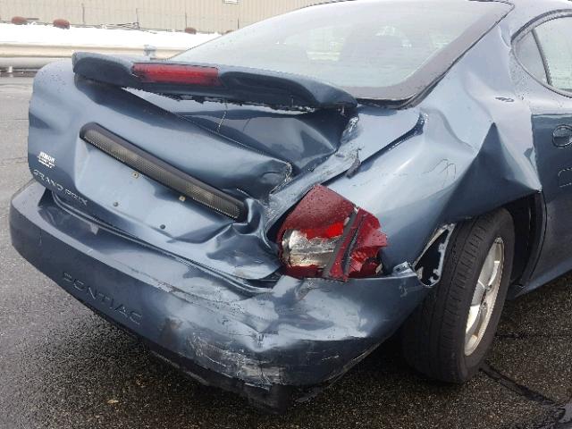 2G2WP552261132059 - 2006 PONTIAC GRAND PRIX BLUE photo 9