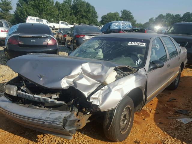 1G1BL52W6TR103060 - 1996 CHEVROLET CAPRICE CL ნაცრისფერი ფოტო 2