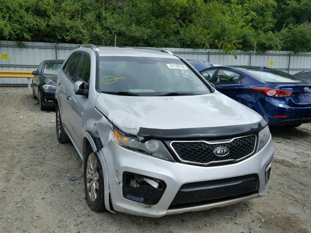 5XYKWDA2XBG111733 - 2011 KIA SORENTO SX SILVER photo 1