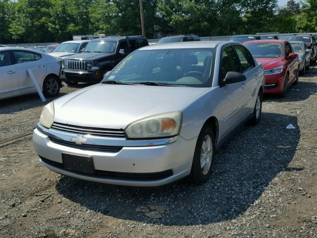 1G1ZT54814F240911 - 2004 CHEVROLET MALIBU LS ვერცხლისფერი ფოტო 2