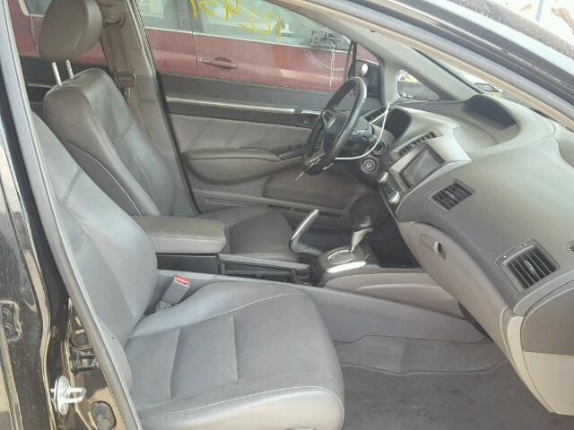 2HGFA1F99BH507062 - 2011 HONDA CIVIC EXL 黑色 照片 5