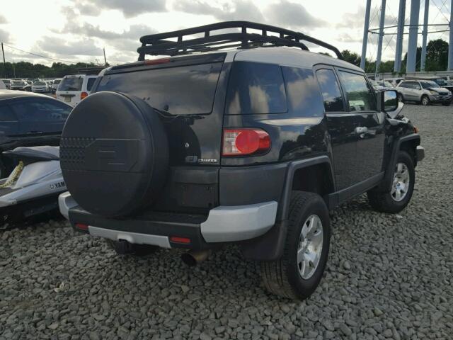 JTEBU11F970094844 - 2007 TOYOTA FJ CRUISER BLACK photo 4