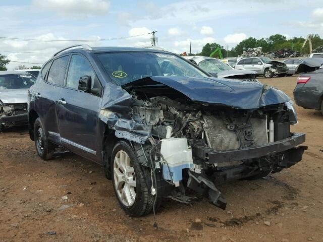 JN8AS5MV5DW139131 - 2013 NISSAN ROGUE S BLUE photo 1