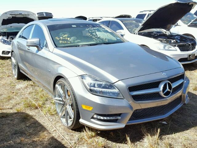 WDDLJ7DB6CA054566 - 2012 MERCEDES-BENZ CLS 550 GRAY photo 1