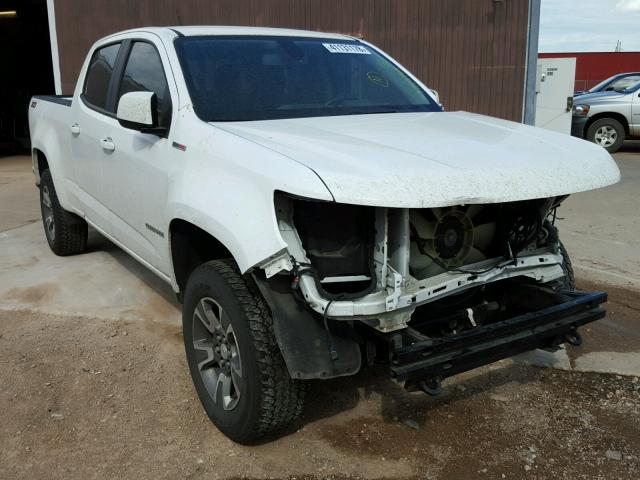 1GCPTDE1XH1305431 - 2017 CHEVROLET COLORADO Z WHITE photo 1