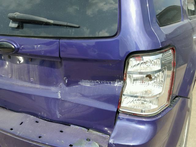 1FMCU03158KA78209 - 2008 FORD ESCAPE PURPLE photo 8