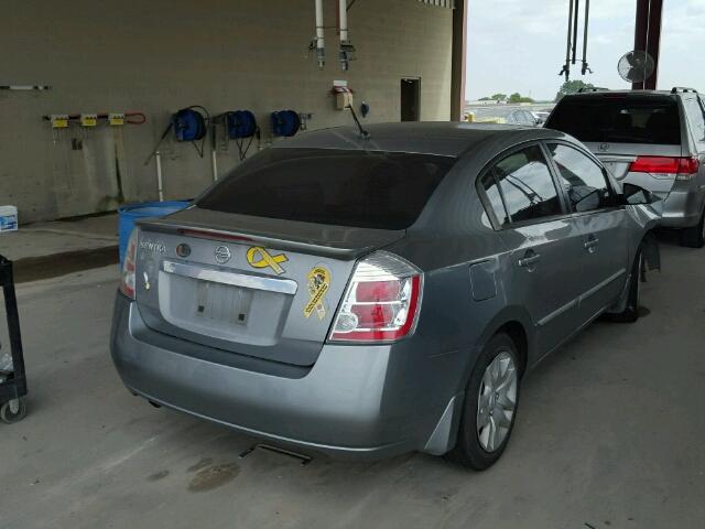 3N1AB6AP6BL615254 - 2011 NISSAN SENTRA 2.0 GRAY photo 4