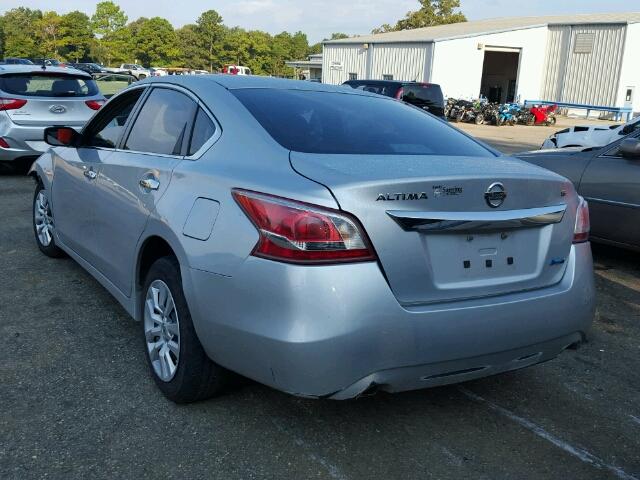 1N4AL3AP3DC135900 - 2013 NISSAN ALTIMA 2.5 SILVER photo 3