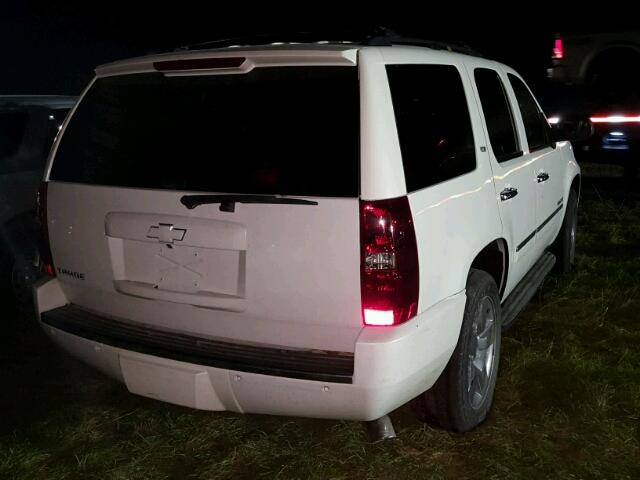 1GNFC33J79R286050 - 2009 CHEVROLET TAHOE WHITE photo 4