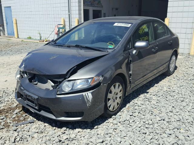 2HGFA1F3XBH518485 - 2011 HONDA CIVIC VP GRAY photo 2