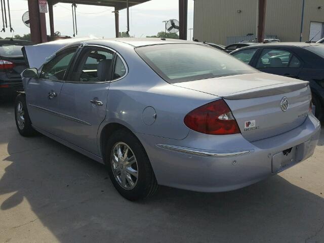 2G4WD532251314412 - 2005 BUICK LACROSSE C SILVER photo 3