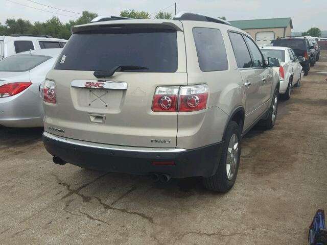 1GKEV23738J224143 - 2008 GMC ACADIA SLT TAN photo 4