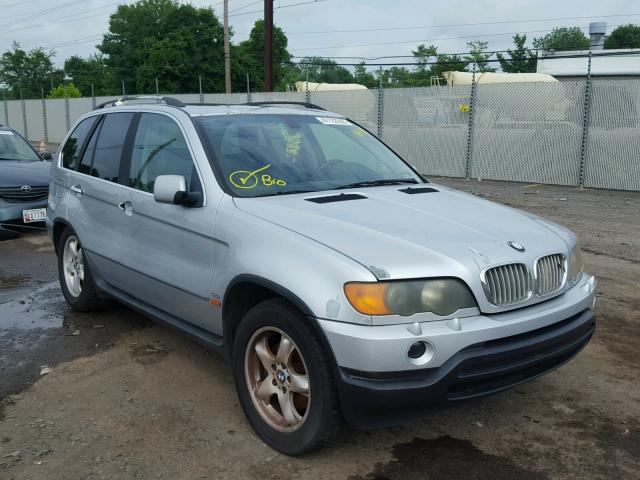 WBAFB3358YLH05975 - 2000 BMW X5 4.4I GRAY photo 1